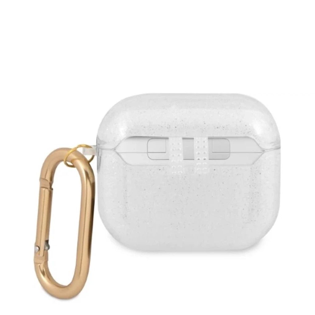 Guess Glitter Fodral till Airpods 3 - Transparent