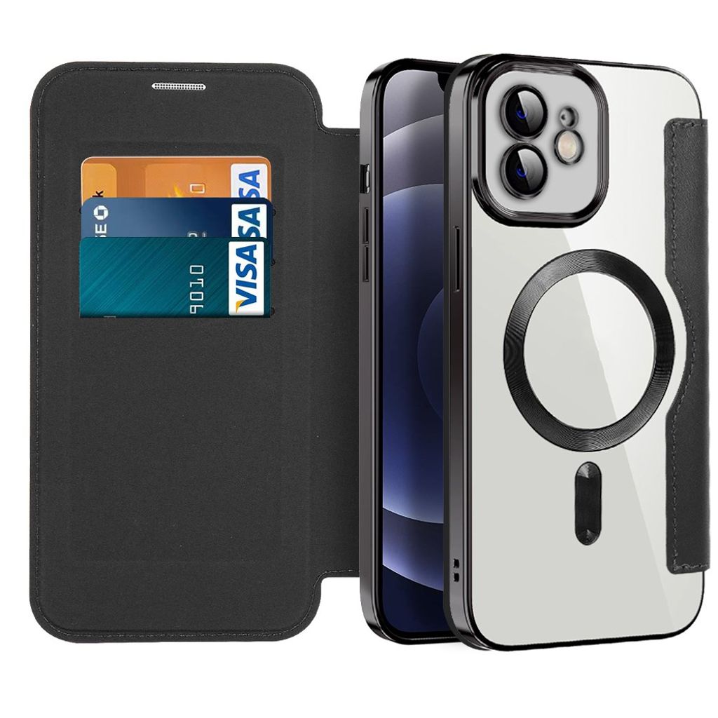 iPhone 12 Kotelo MagSafe - Musta