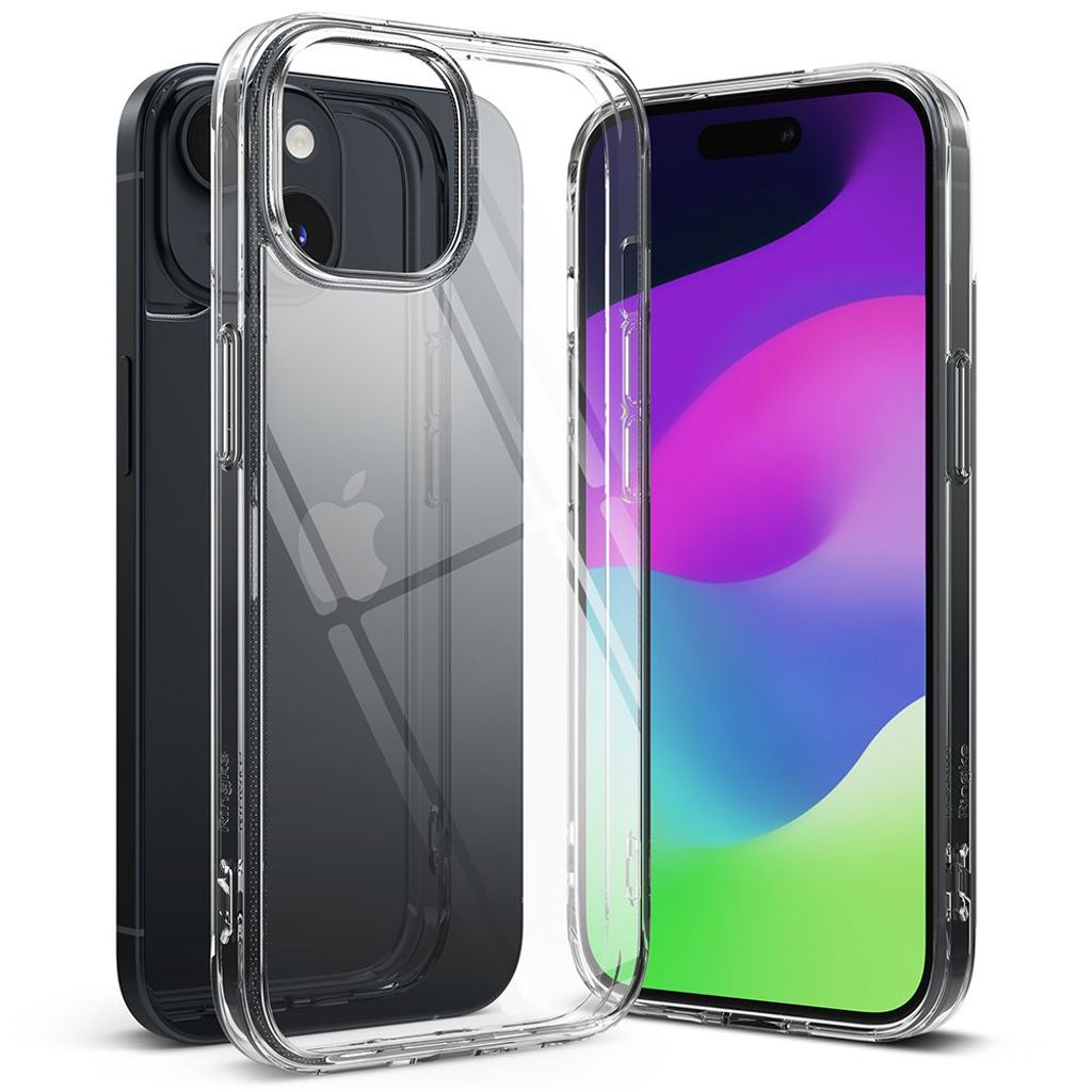 Ringke Fusion Deksel til iPhone 15 Plus - Gjennomsiktig