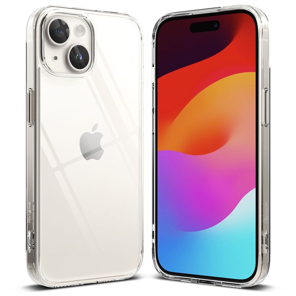 Ringke Fusion Deksel til iPhone 15 Plus - Gjennomsiktig