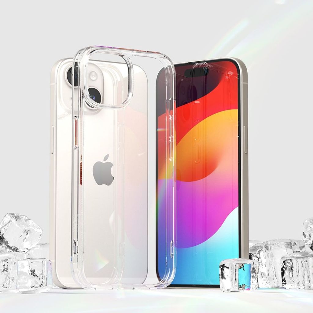 Ringke Fusion Deksel til iPhone 15 Plus - Gjennomsiktig