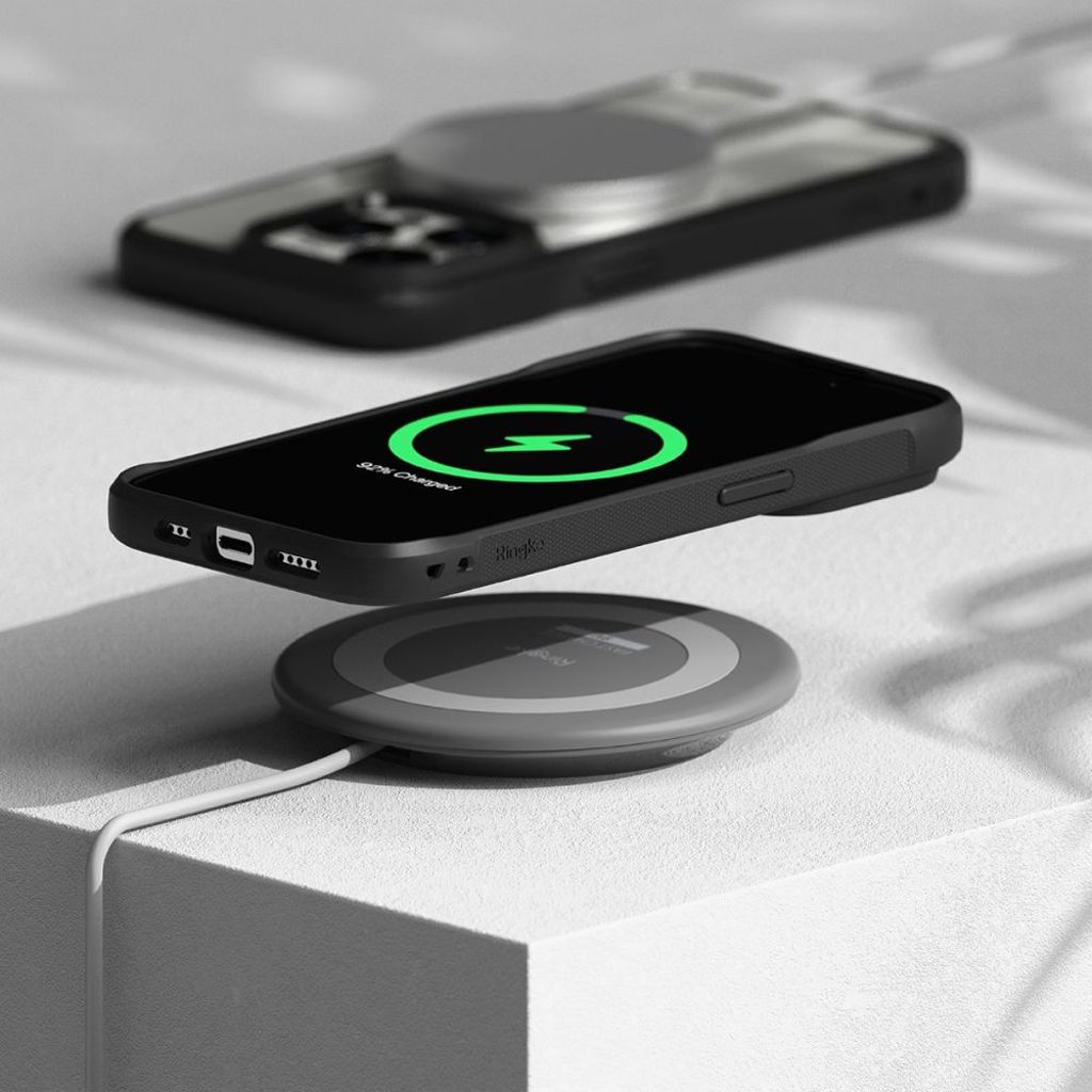 Ringke Fusion Bold Deksel til iPhone 15 Pro Max - Matte Black