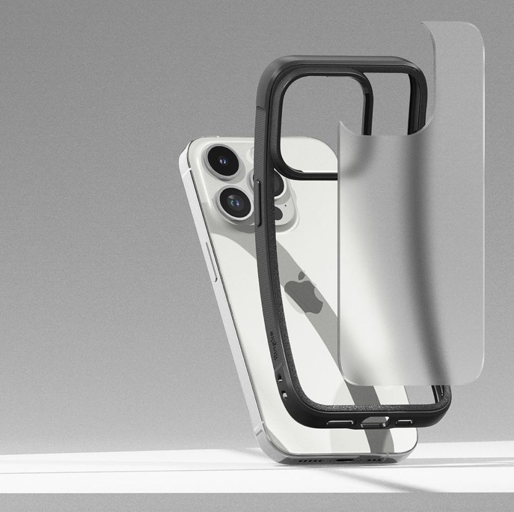 Ringke Fusion Bold Deksel til iPhone 15 Pro Max - Matte Black