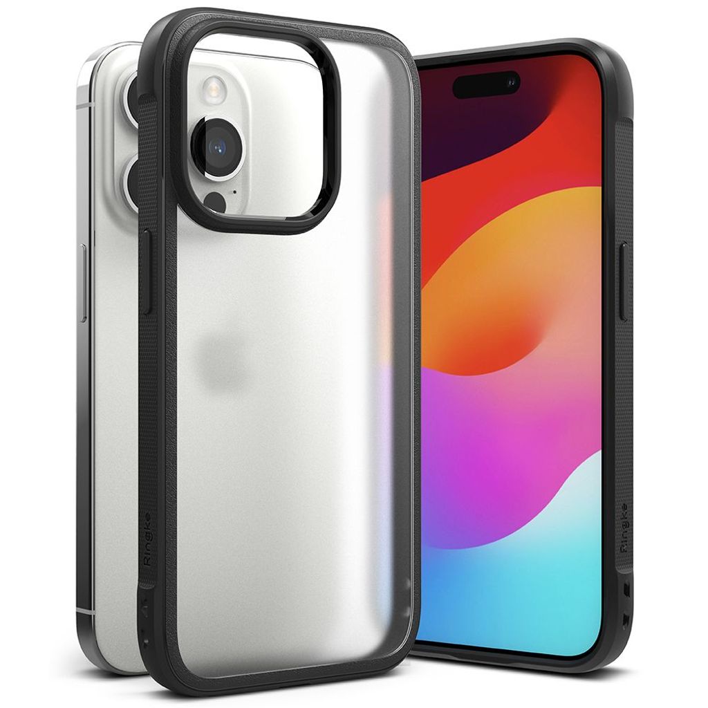 Ringke Fusion Bold Deksel til iPhone 15 Pro Max - Matte Black