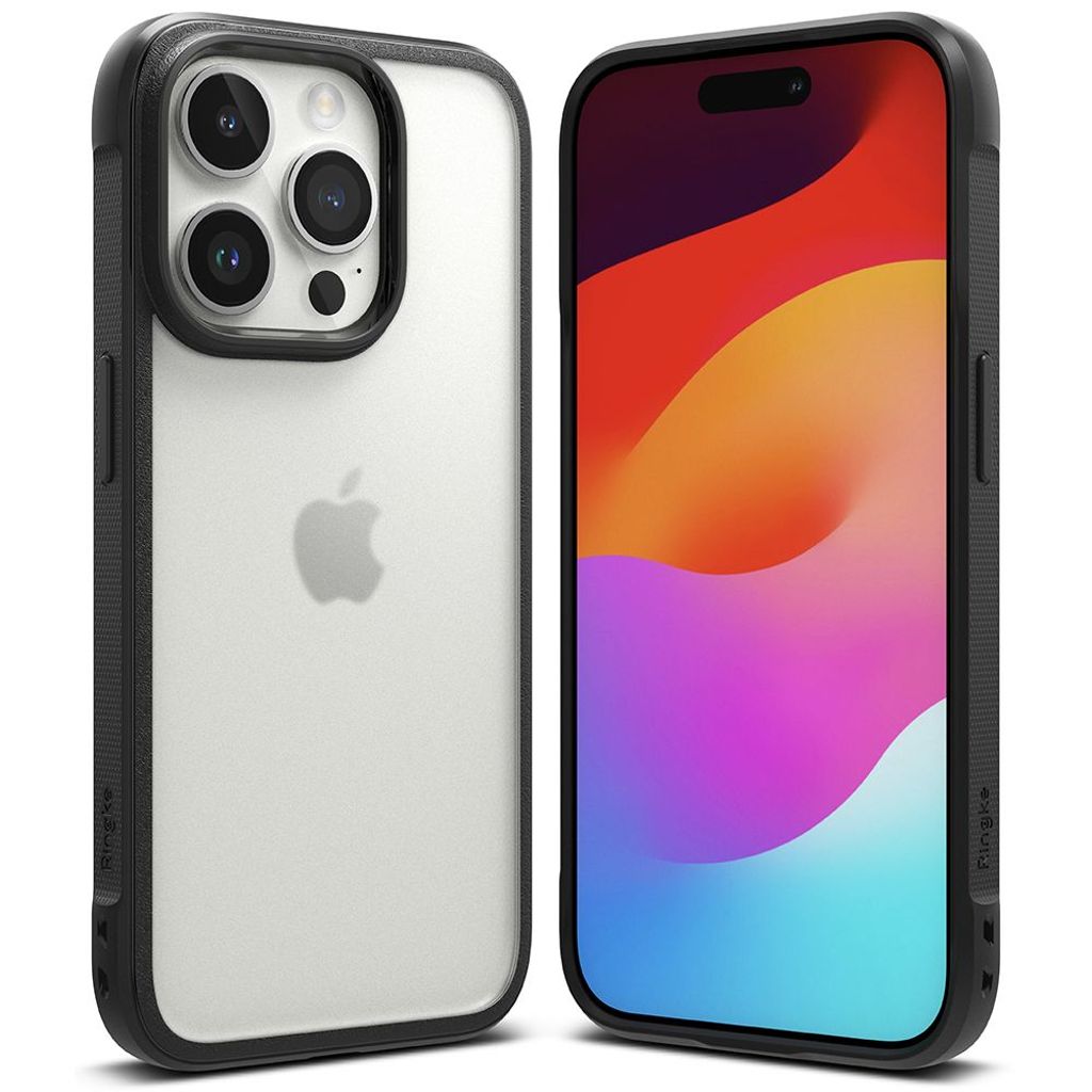 Ringke Fusion Bold Deksel til iPhone 15 Pro Max - Matte Black