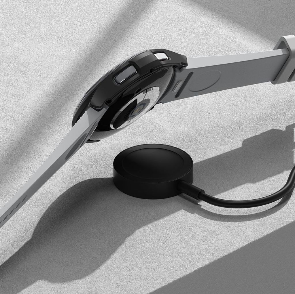 Ringke Slim Kuori Samsung Galaxy Watch 6 Classic 43mm, 2-pakkaus - Musta/Läpinäkyvä