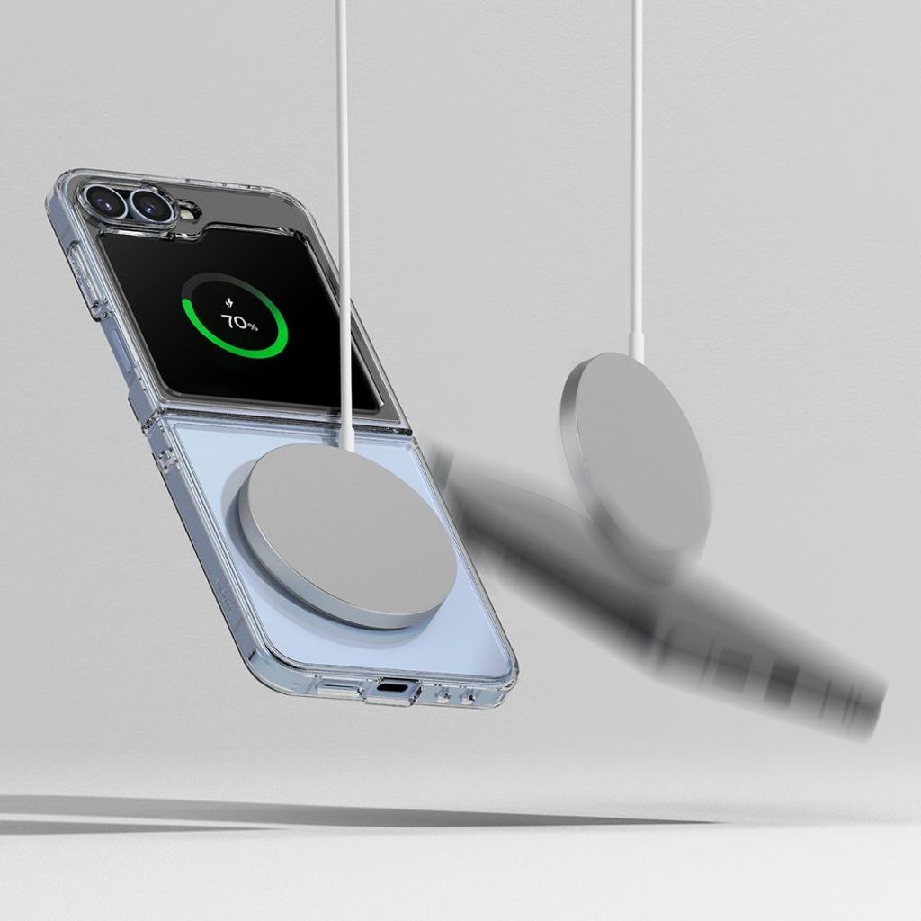 Ringke Fusion MagSafe Kuori Samsung Galaxy Z Flip 6 - Läpinäkyvä
