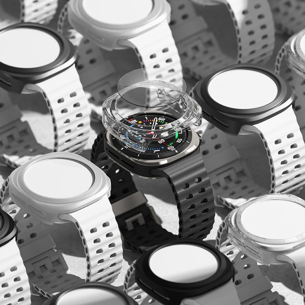 Ringke Samsung Galaxy Watch Ultra 47mm Skal & Skärmskydd – Transparent