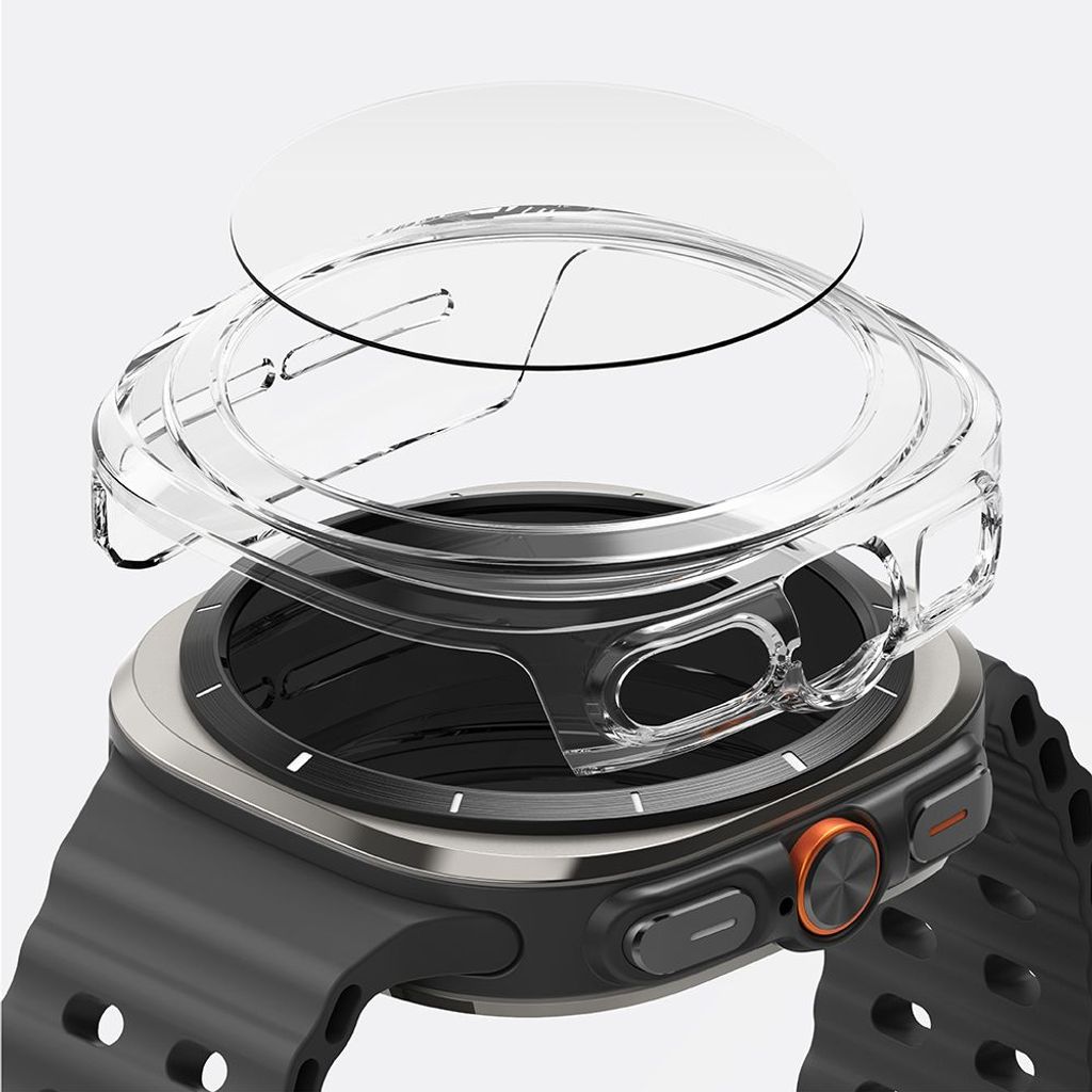 Ringke Samsung Galaxy Watch Ultra 47mm Skal & Skärmskydd – Transparent