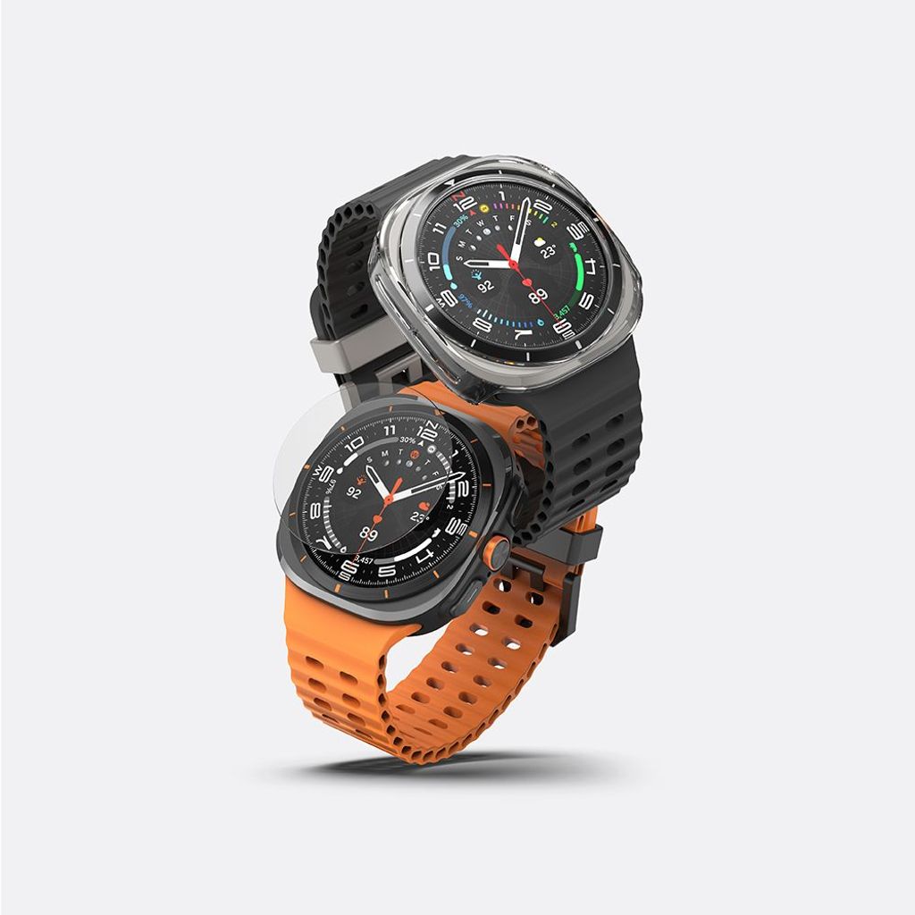 Ringke Samsung Galaxy Watch Ultra 47mm Skal & Skärmskydd – Transparent