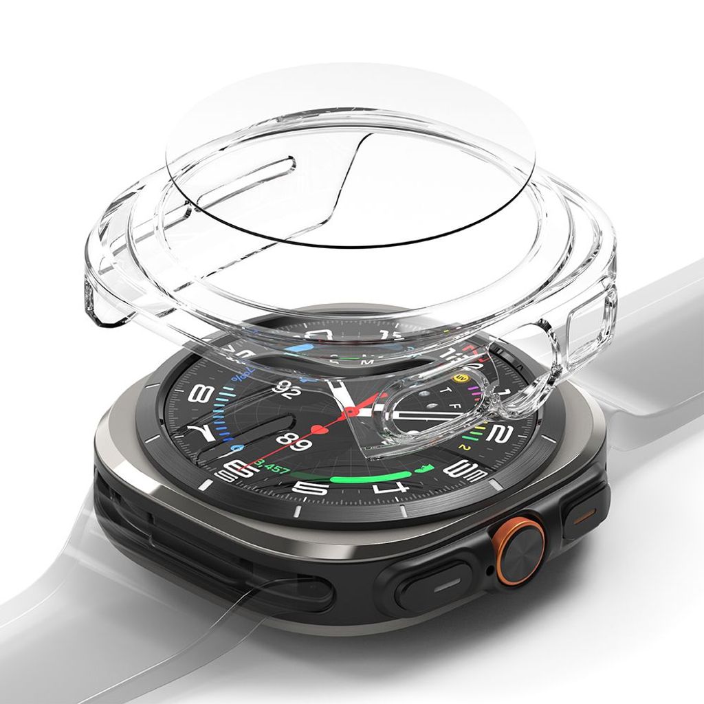 Ringke Samsung Galaxy Watch Ultra 47mm Skal & Skärmskydd – Transparent