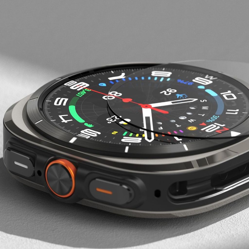 Ringke Samsung Galaxy Watch Ultra 47mm Skal & Skärmskydd - Svart