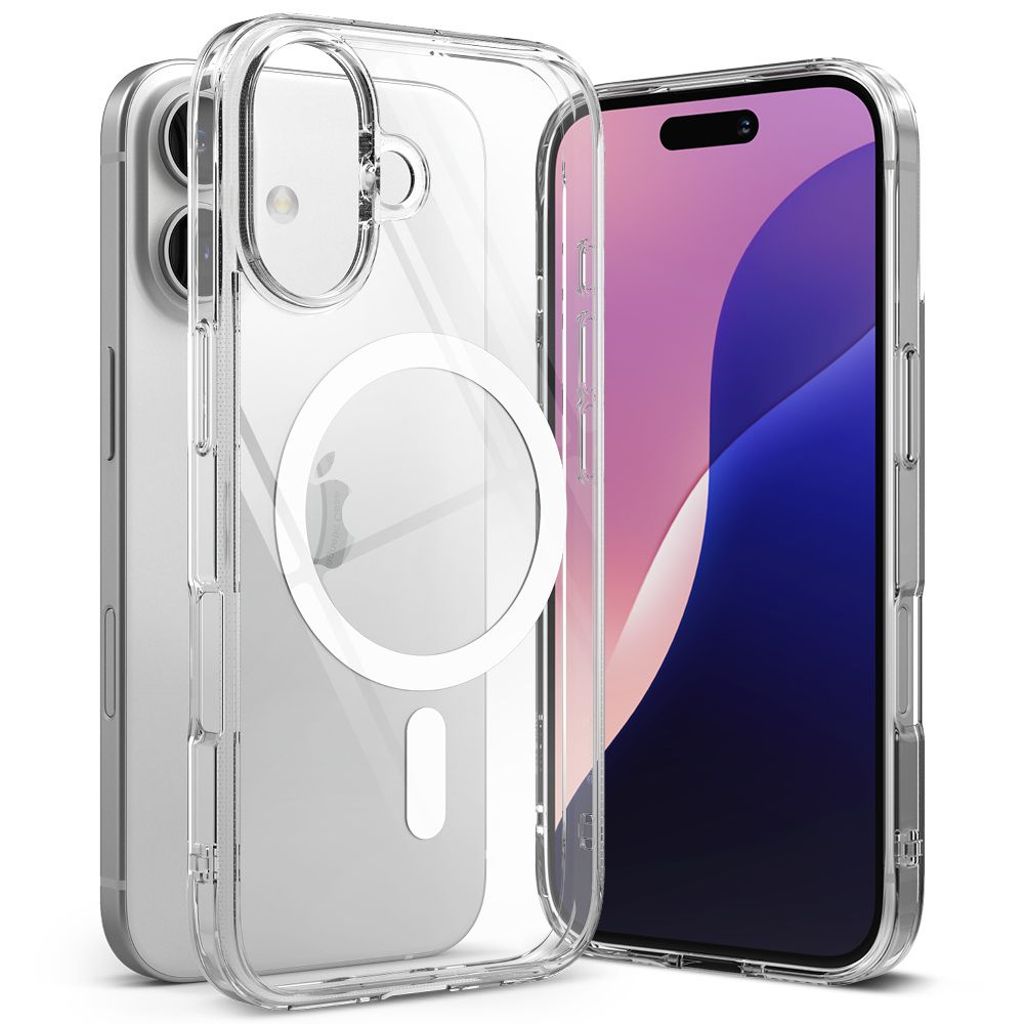 Ringke Fusion MagSafe Case for iPhone 16 - Transparent