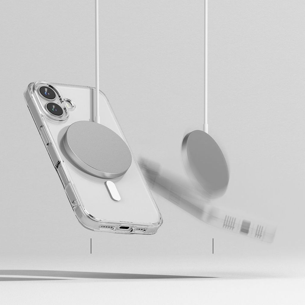 Ringke Fusion MagSafe Case for iPhone 16 - Transparent