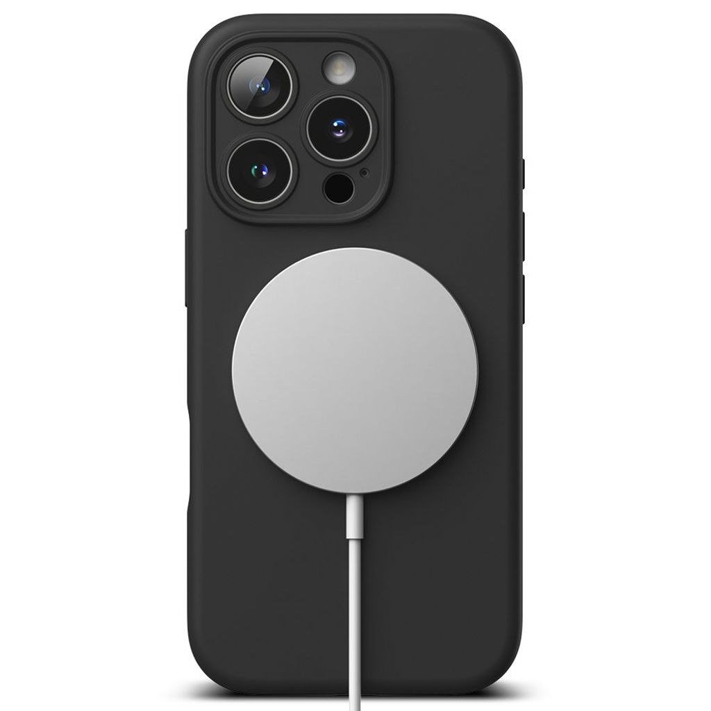 Ringke Silicone MagSafe Case for iPhone 16 Pro - Black