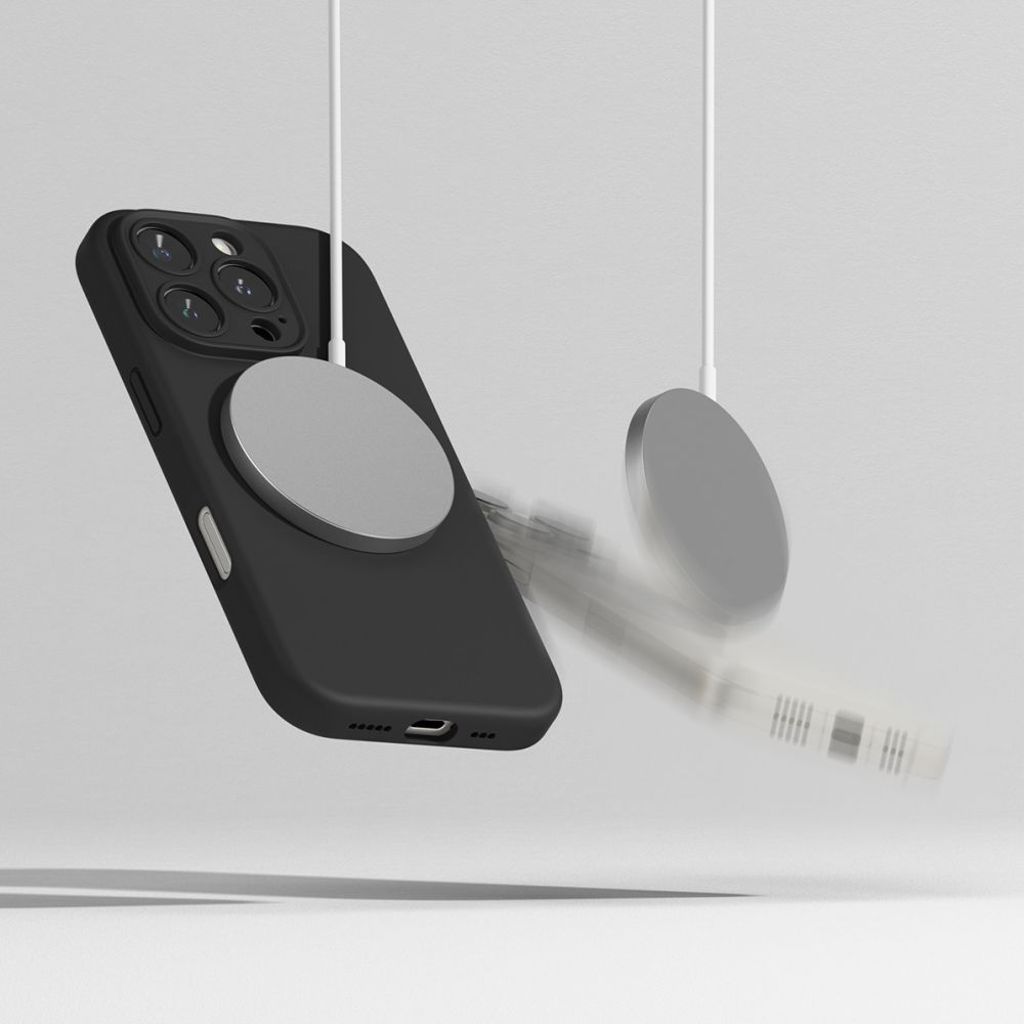 Ringke Silicone MagSafe Case for iPhone 16 Pro - Black