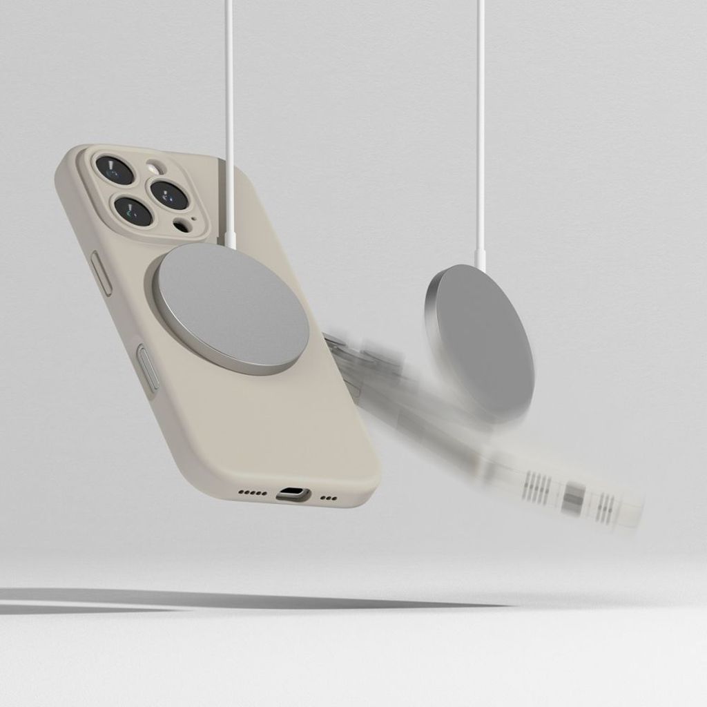 Ringke Silicone MagSafe Case for iPhone 16 Pro - Beige