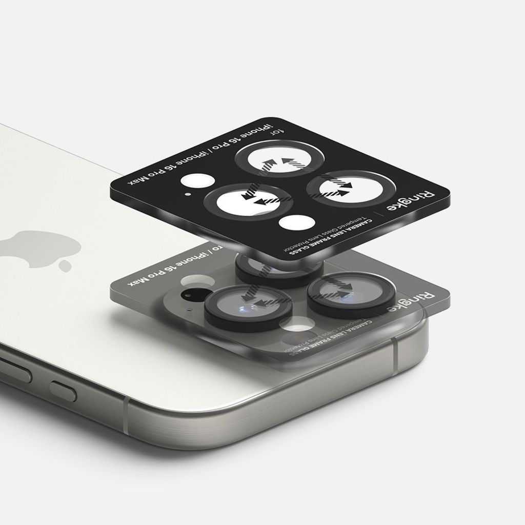 Ringke Camera Frame Protector 2-pack Linsebeskytter til iPhone 16 Pro/16 Pro Max