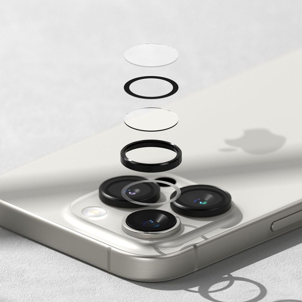 Ringke Camera Frame Protector 2-pack Linsebeskytter til iPhone 16 Pro/16 Pro Max