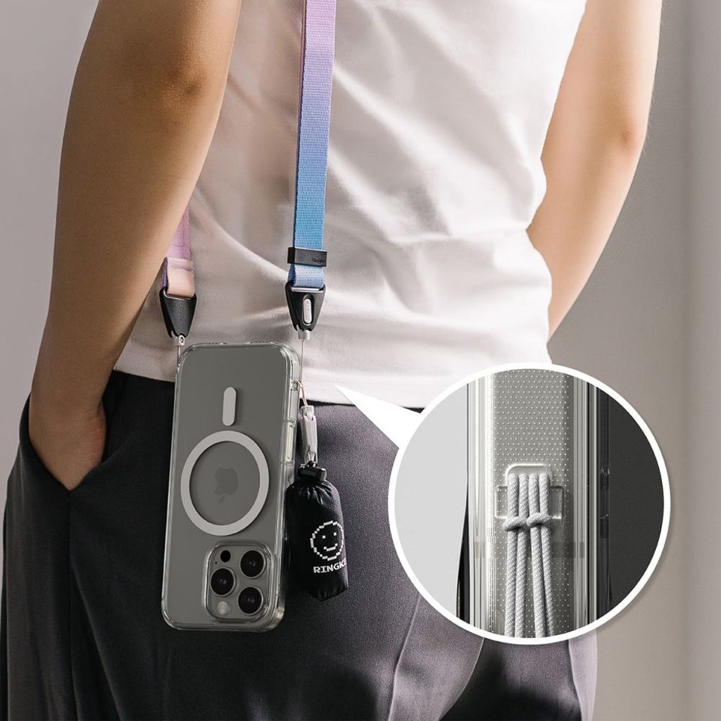 Ringke Fusion MagSafe Deksel til iPhone 16 Pro Max - Gjennomsiktig