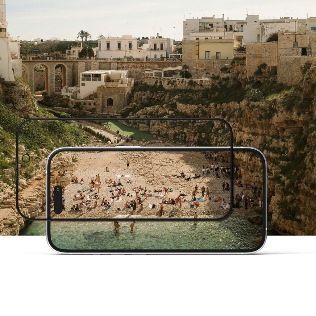 Ringke Easy Slide Privacy Glass 2-pack Skjermbeskytter til iPhone 16 Pro Max