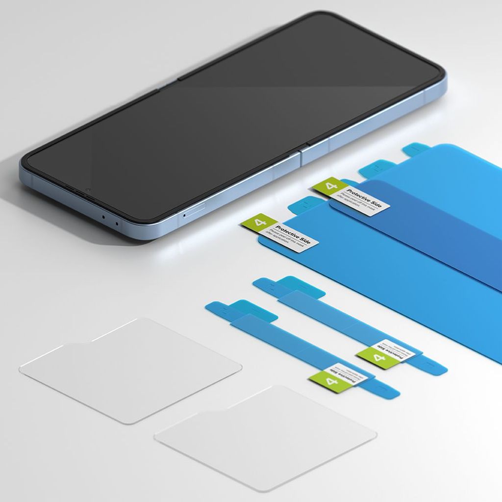 Ringke 3in1 Protector 2-pack Näytönsuoja Samsung Galaxy Z Flip 6