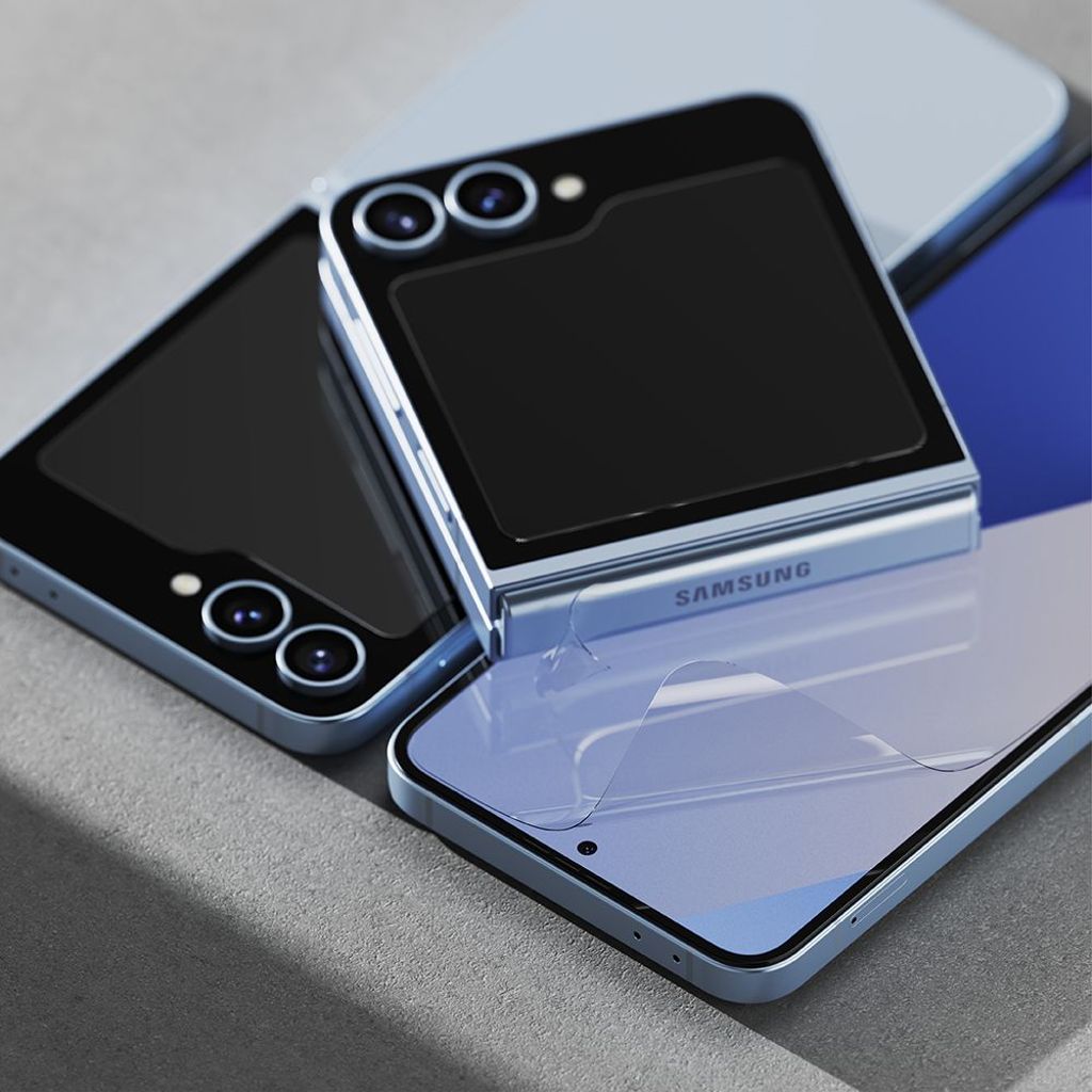 Ringke 3in1 Protector 2-pack Näytönsuoja Samsung Galaxy Z Flip 6