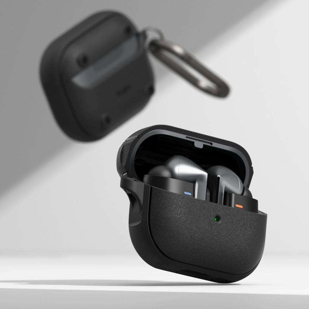 Ringke Onyx MagSafe øretelefonetui til Samsung Galaxy Buds 3/3 Pro - Svart