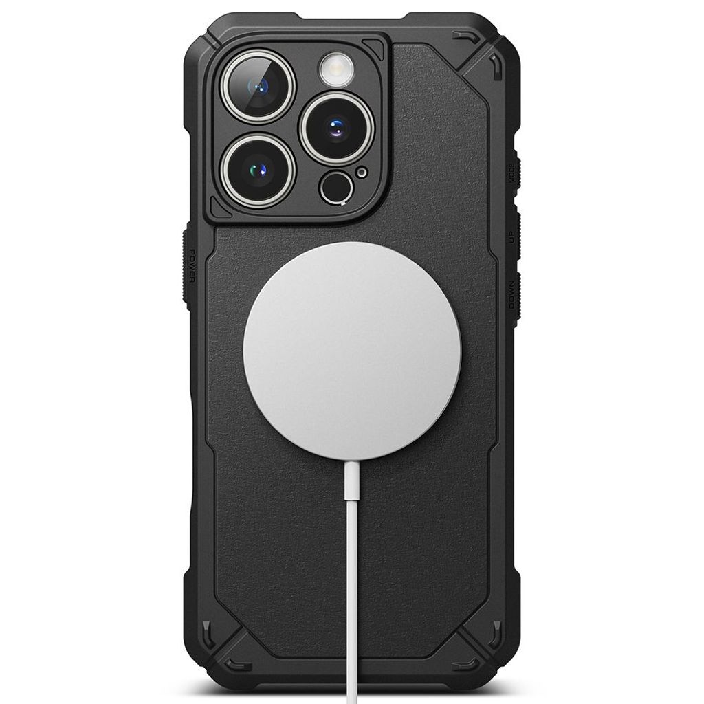 Ringke Rugged Gear MagSafe Deksel til iPhone 16 Pro Max - Svart