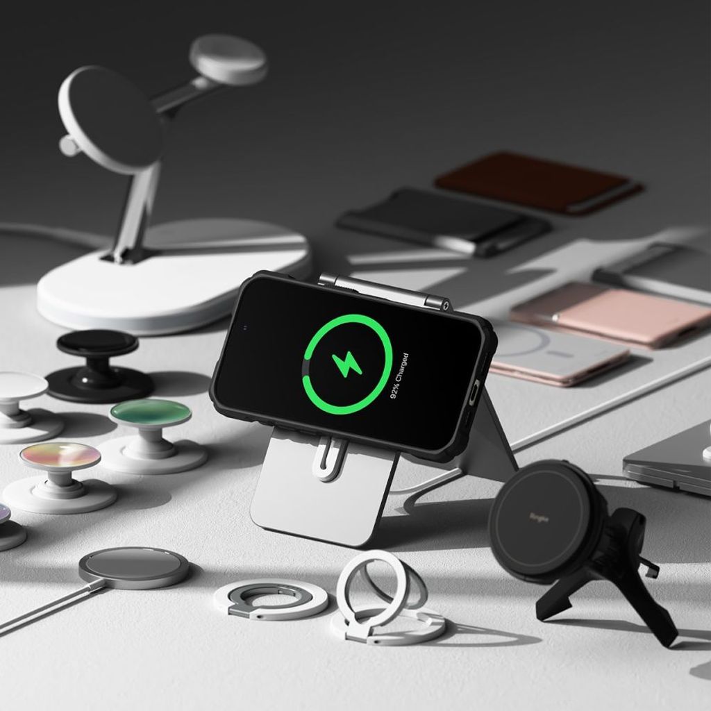 Ringke Rugged Gear MagSafe Deksel til iPhone 16 Pro Max - Svart