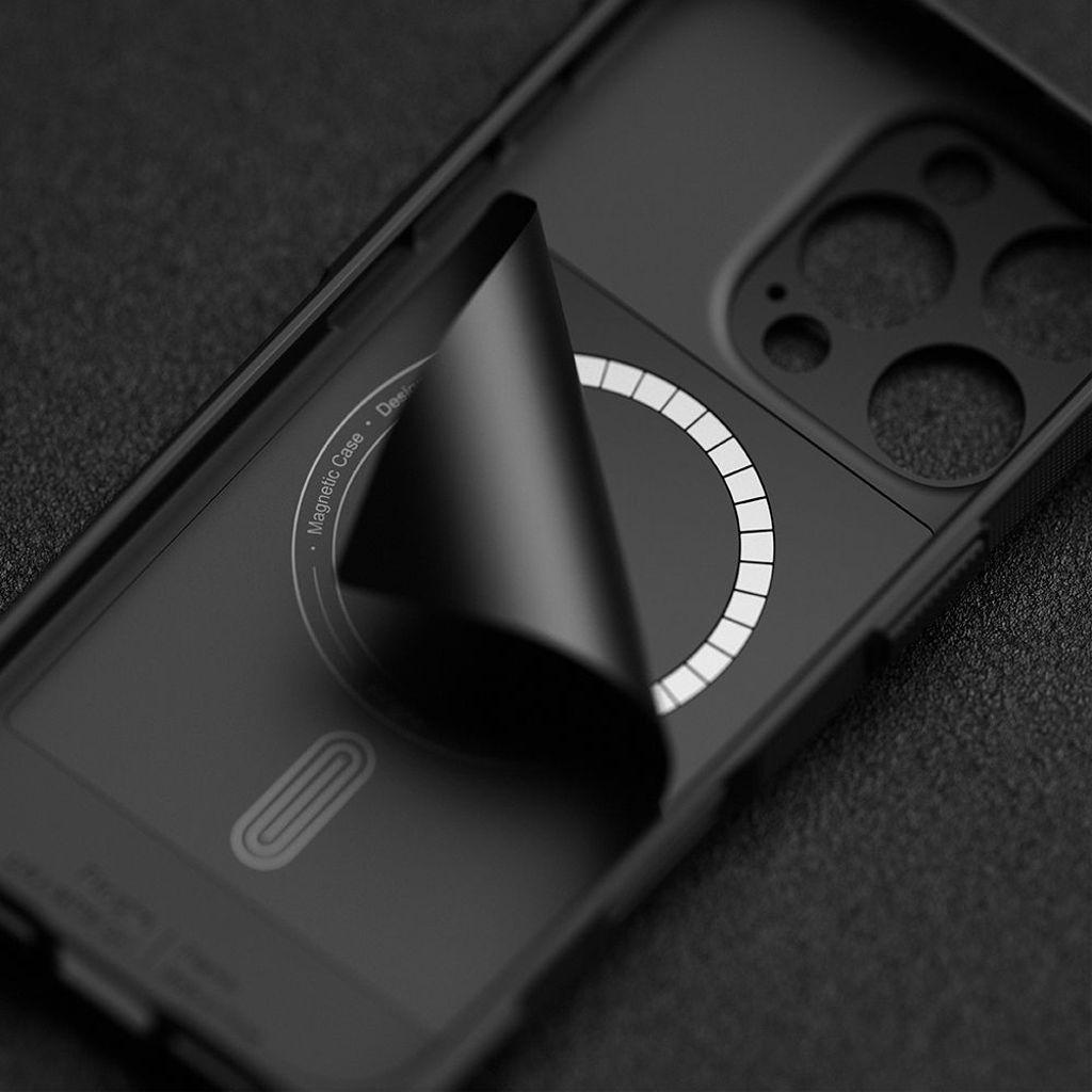 Ringke Rugged Gear MagSafe Deksel til iPhone 16 Pro Max - Svart