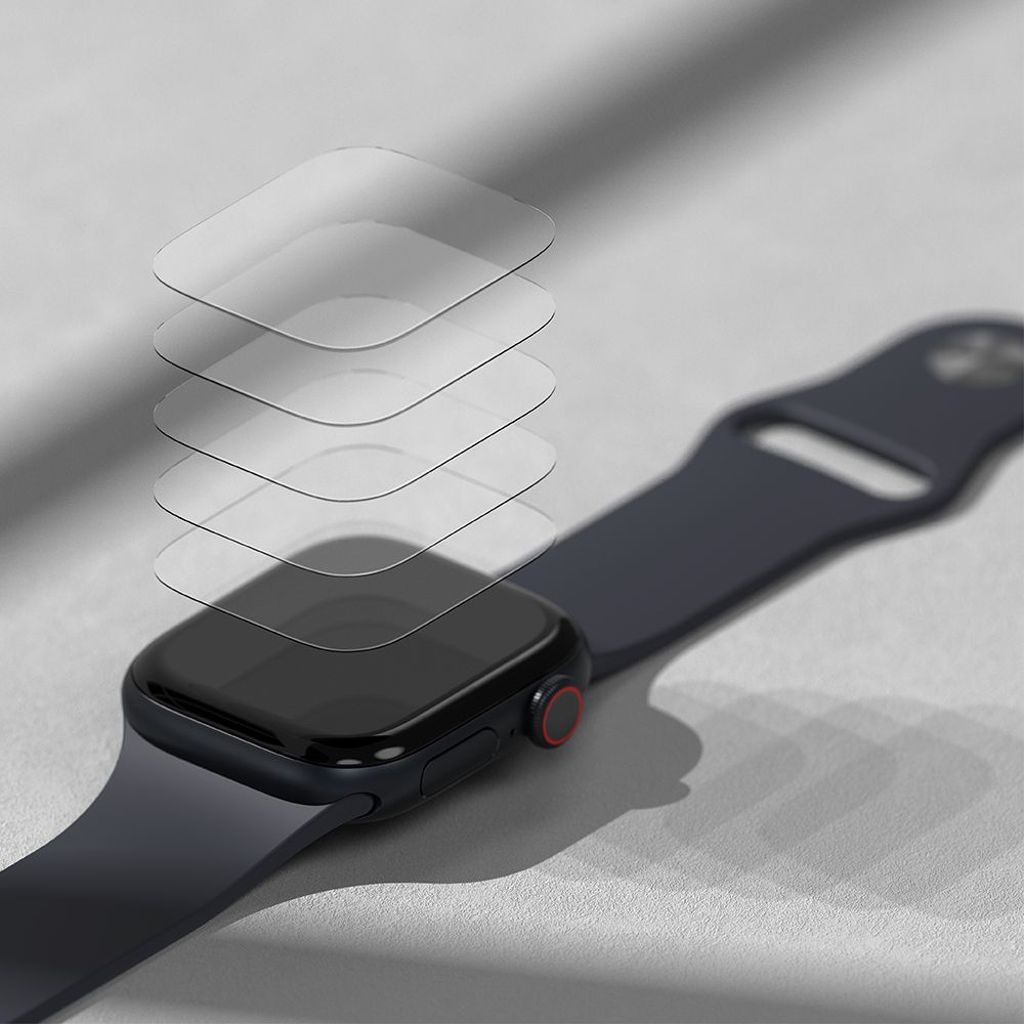Ringke Dual Easy Skjermbeskytter til Apple Watch 10 42 mm, 3-pakning