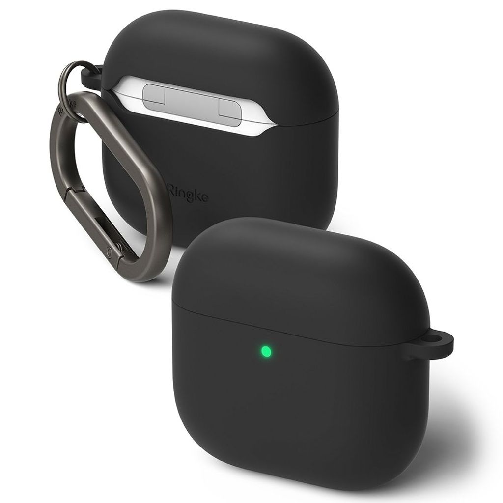 Ringke Silicone Case for AirPods 4 - Black