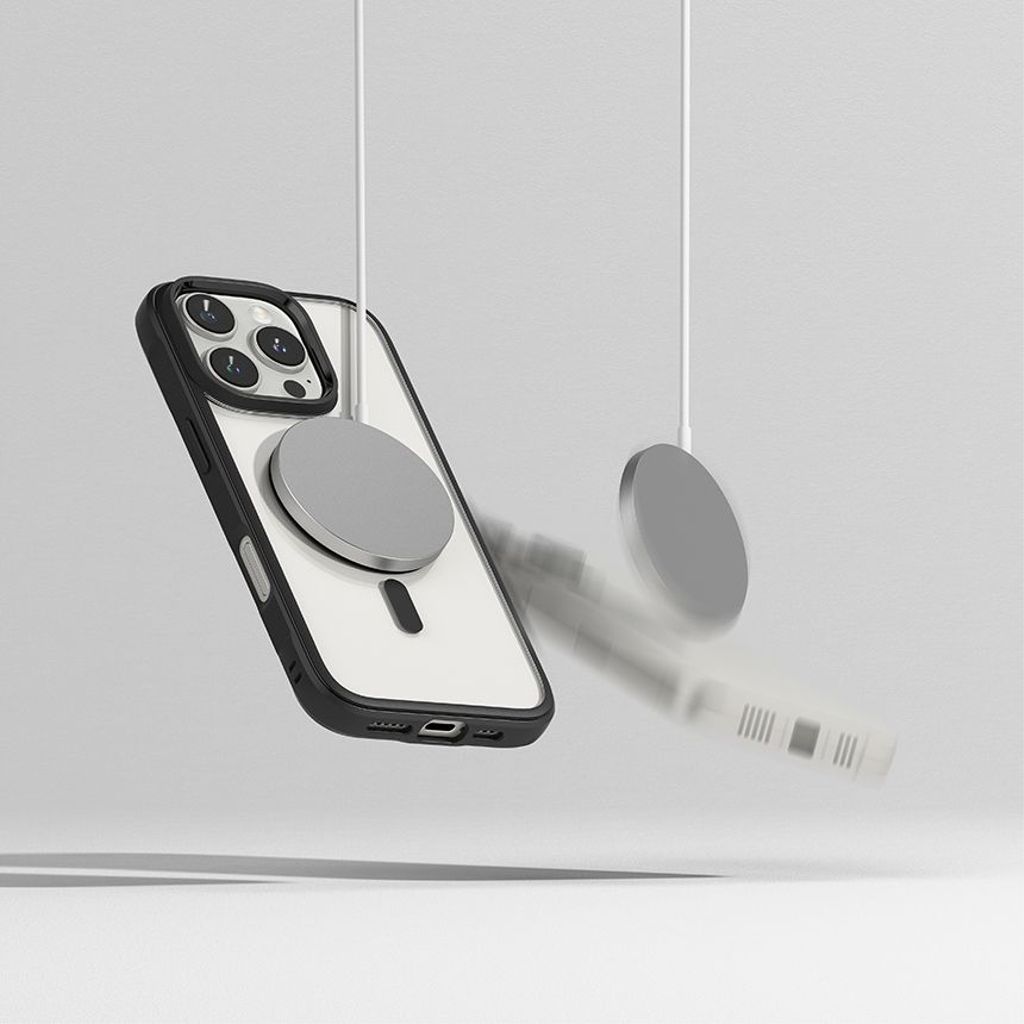 Ringke Fusion Bold MagSafe Deksel til iPhone 16 Pro Max - Svart