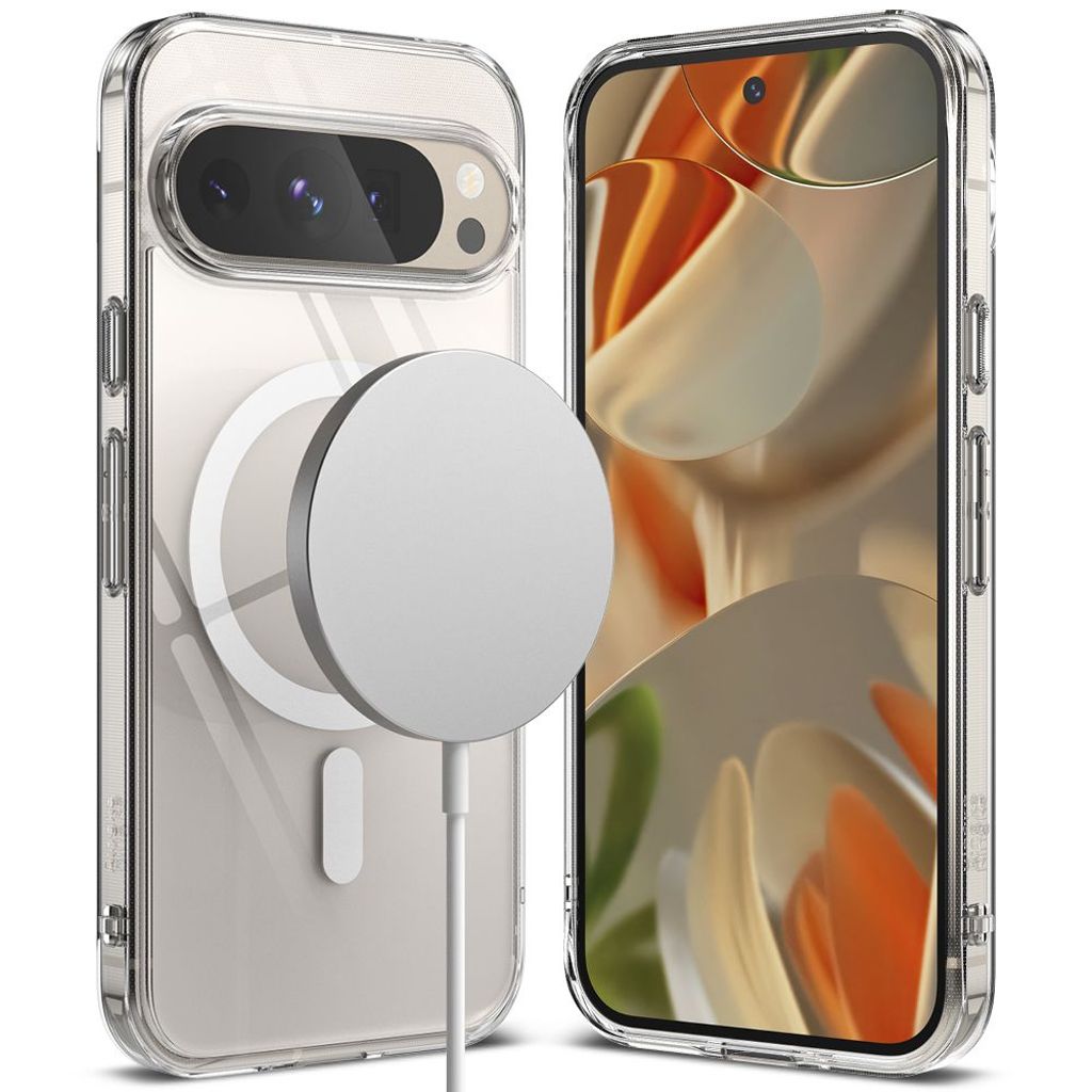 Ringke Fusion MagSafe Kuori Google Pixel 9 / 9 Pro - Läpinäkyvä