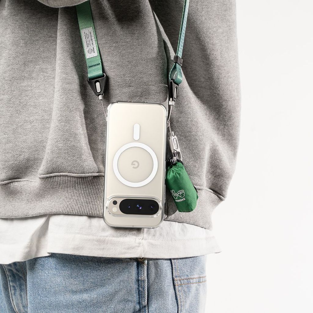 Ringke Fusion MagSafe Kuori Google Pixel 9 / 9 Pro - Läpinäkyvä