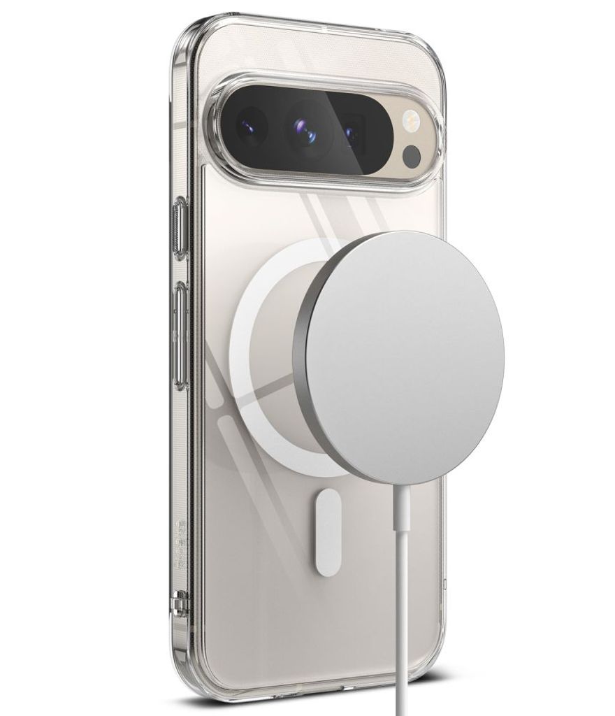 Ringke Fusion MagSafe Kuori Google Pixel 9 / 9 Pro - Läpinäkyvä