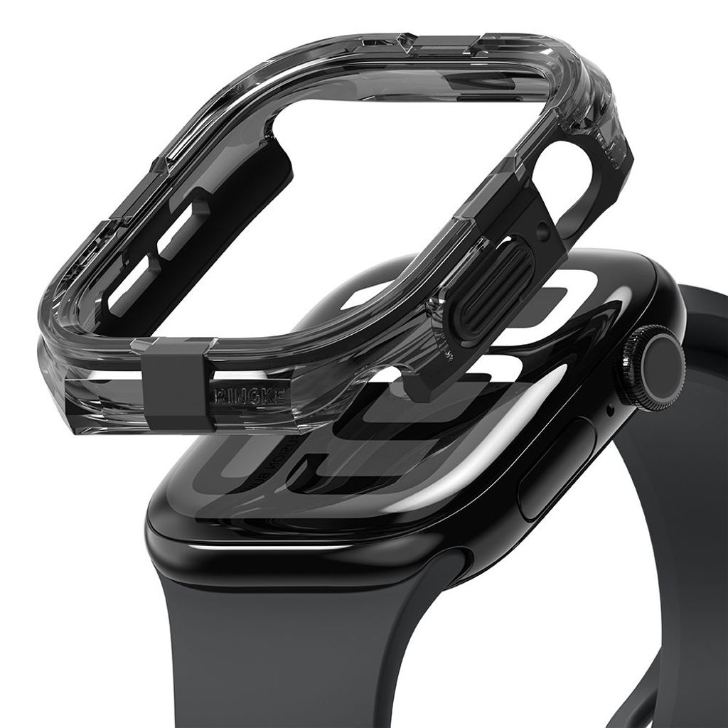 Ringke Fusion Bumper Deksel til Apple Watch 10 46mm - Svart