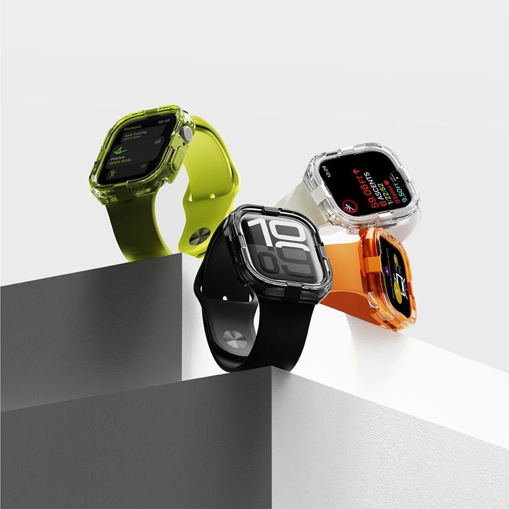 Ringke Fusion Bumper Deksel til Apple Watch 10 46mm - Svart