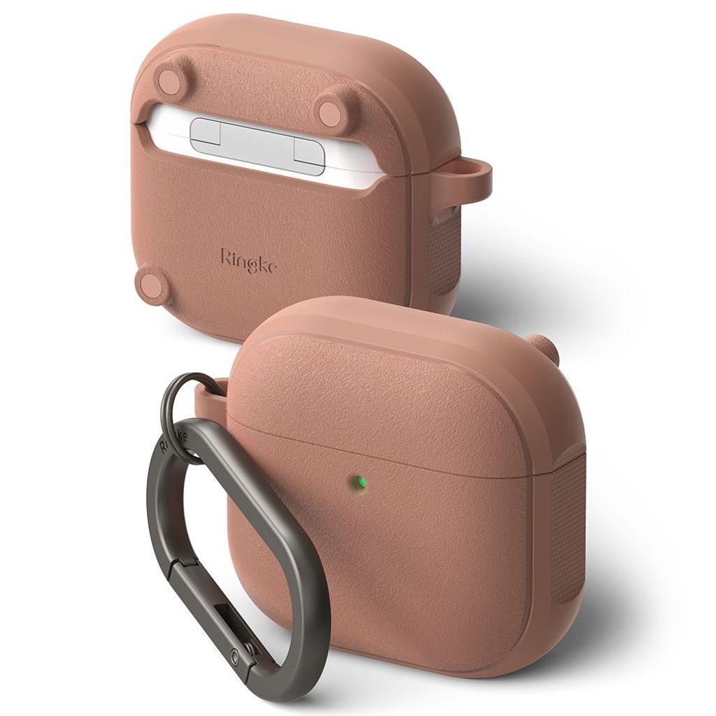 Ringke Onyx MagSafe Case for AirPods 4 - light red