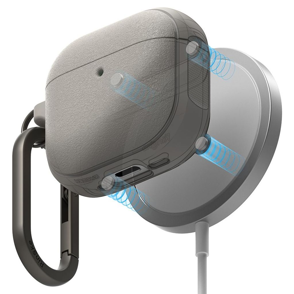 Ringke Onyx MagSafe Case for AirPods 4 - Gray