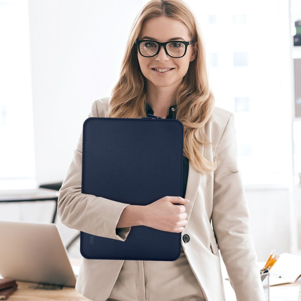Tech-Protect Neoprene 13" laptopfodral – mörkblå