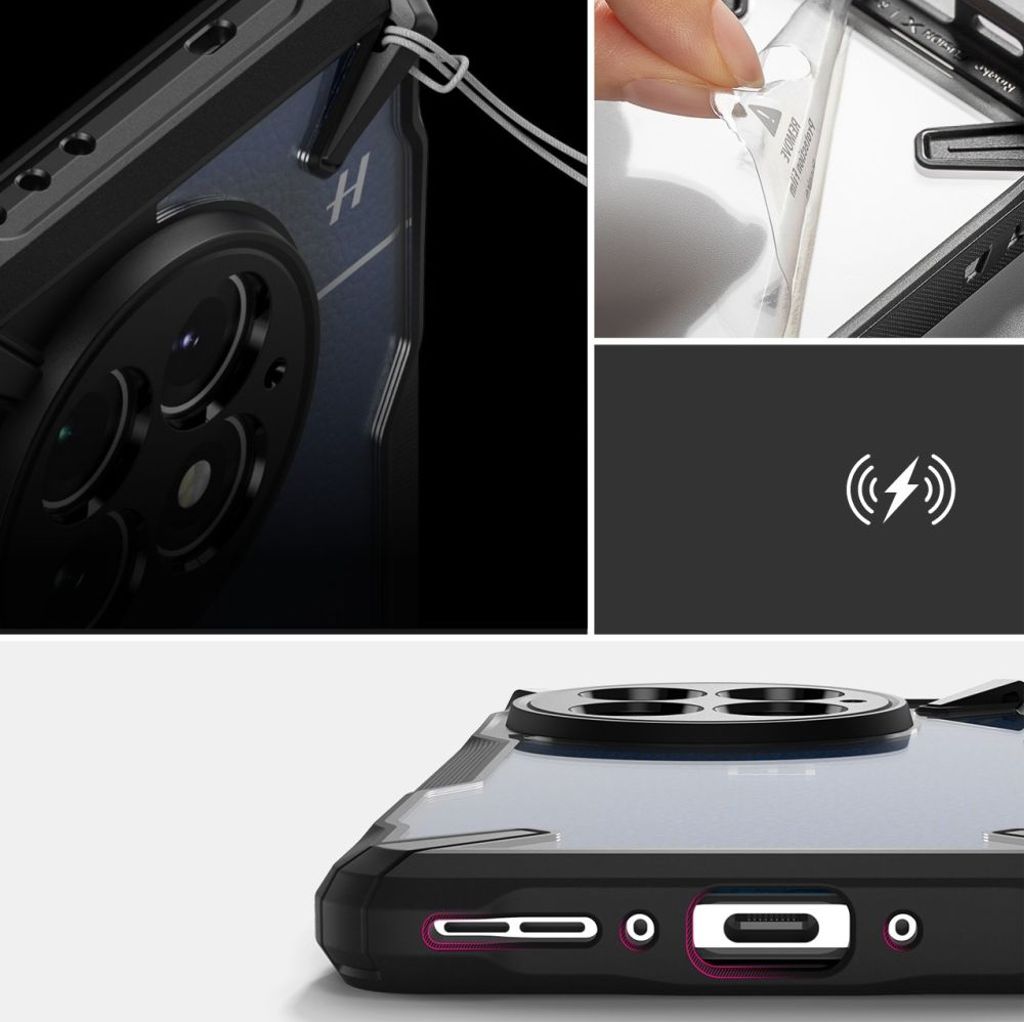 Ringke Fusion X Cover til OnePlus 13 - Sort