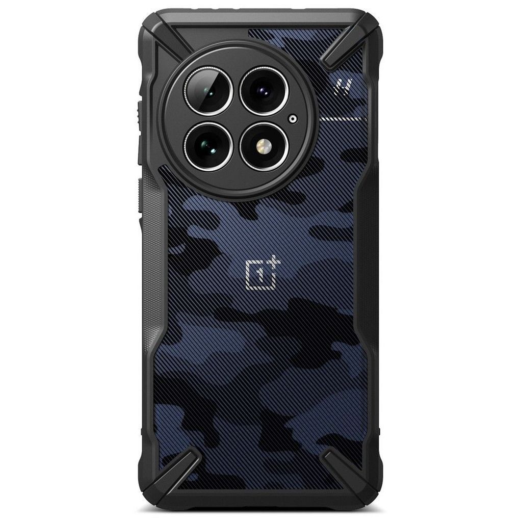 Ringke Fusion X Cover til OnePlus 13 - Sort camouflage