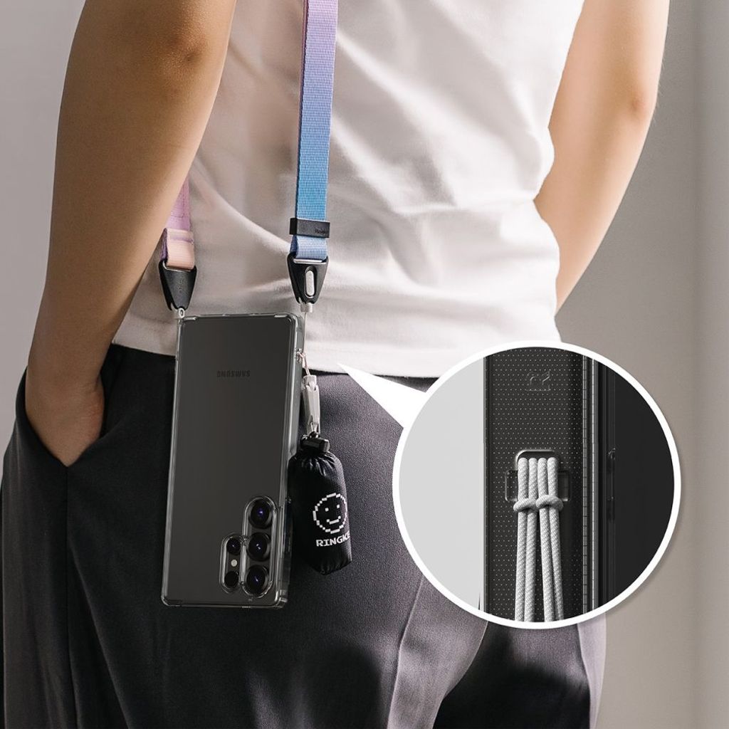 Ringke Fusion Kuori Samsung Galaxy S25 Ultra - Läpinäkyvä