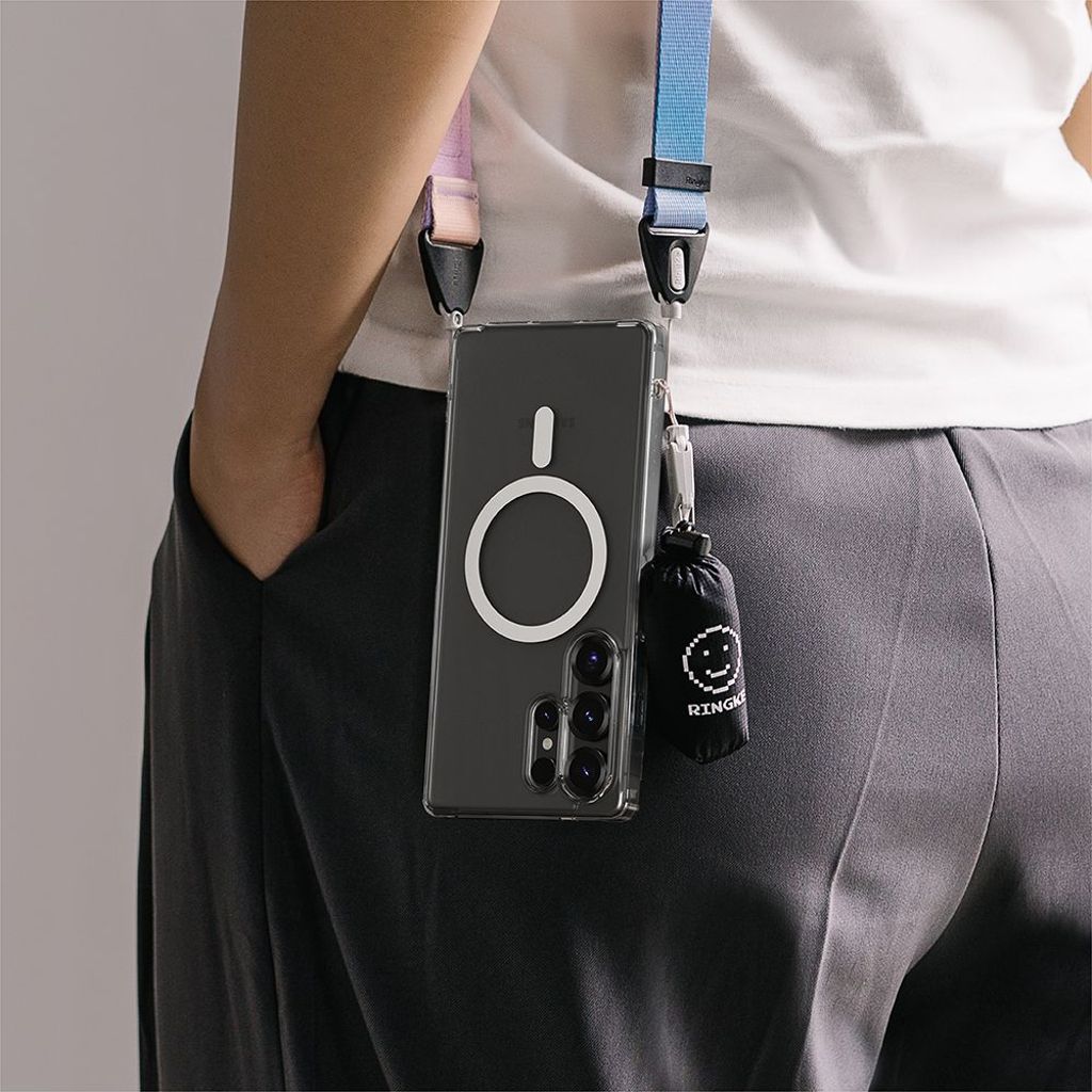 Ringke Fusion MagSafe Cover til Samsung Galaxy S25 Ultra - Gennemsigtig