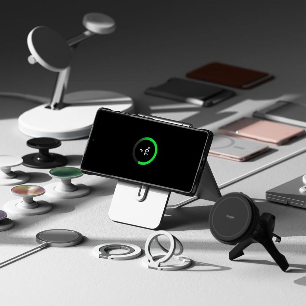 Ringke Fusion X MagSafe Cover til Samsung Galaxy S25 Ultra - Sort