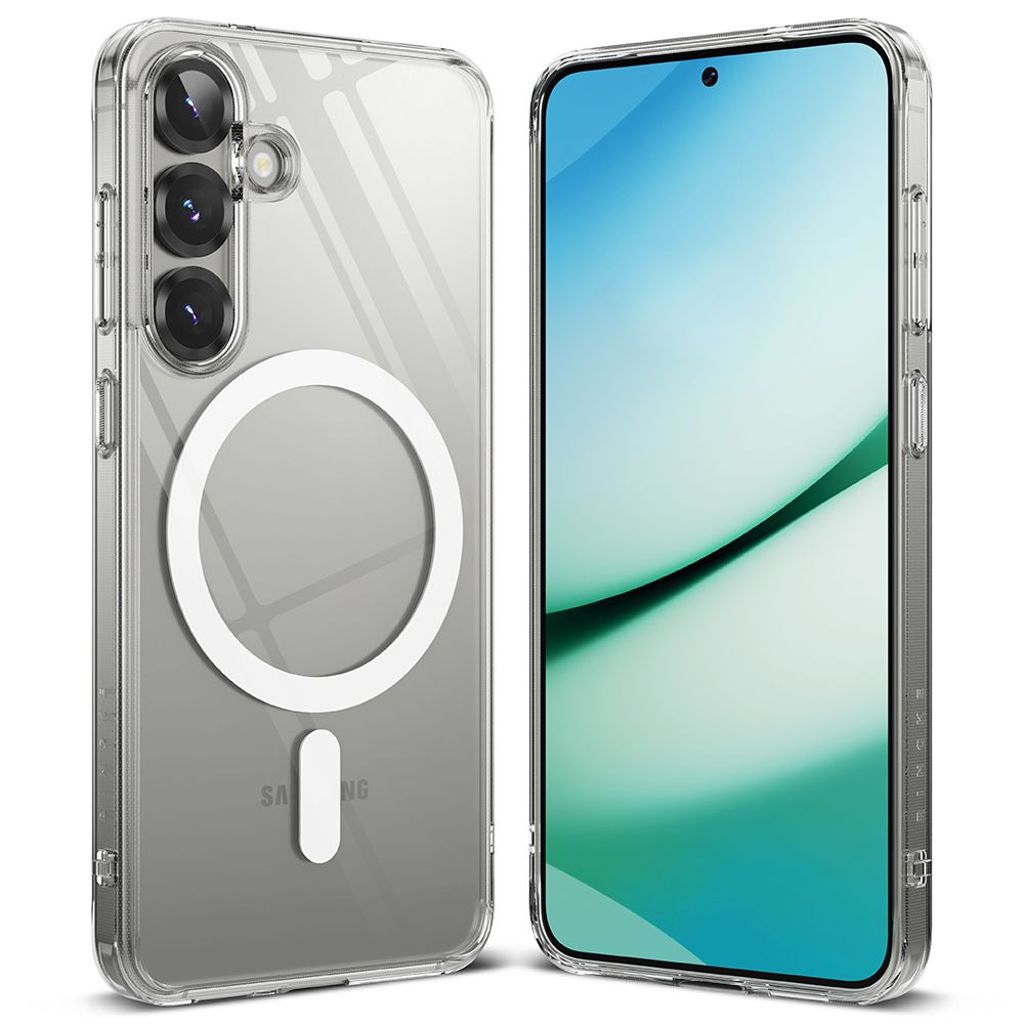 Ringke Fusion MagSafe Cover til Samsung Galaxy S25 Plus - Gennemsigtig