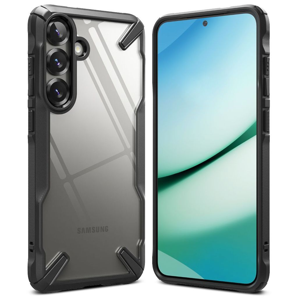 Ringke Fusion X Cover til Samsung Galaxy S25 Plus - Sort