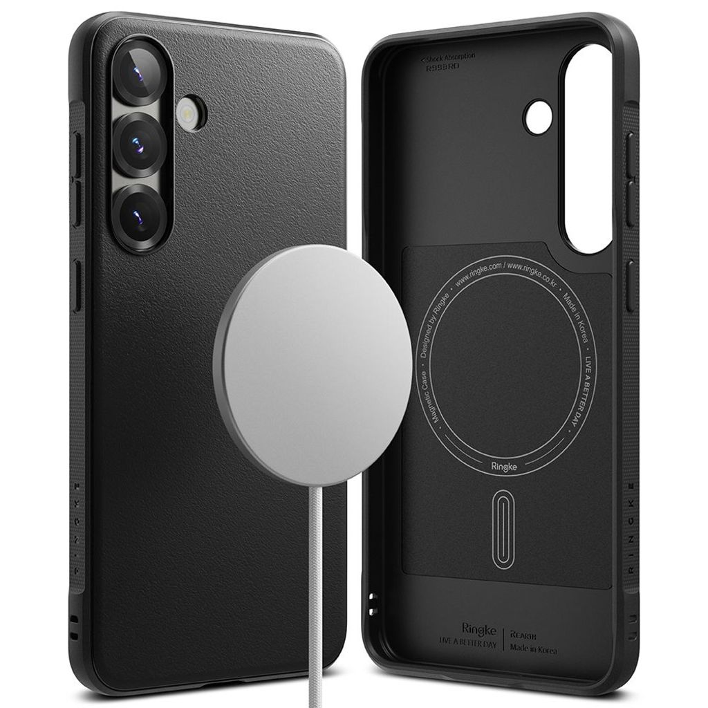 Ringke Onyx MagSafe Cover til Samsung Galaxy S25 Plus - Sort